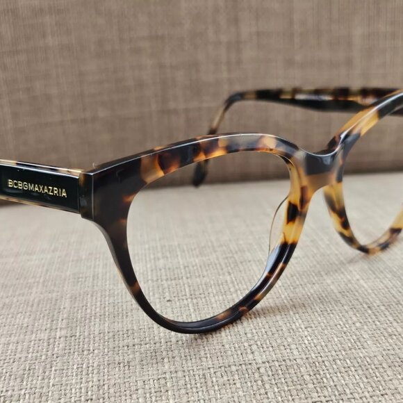 BCBGMAXAZRIA Women Eyeglasses/Sunglasses Frame Brown Tortoise YEARN 55[]16 145 - Picture 3 of 12